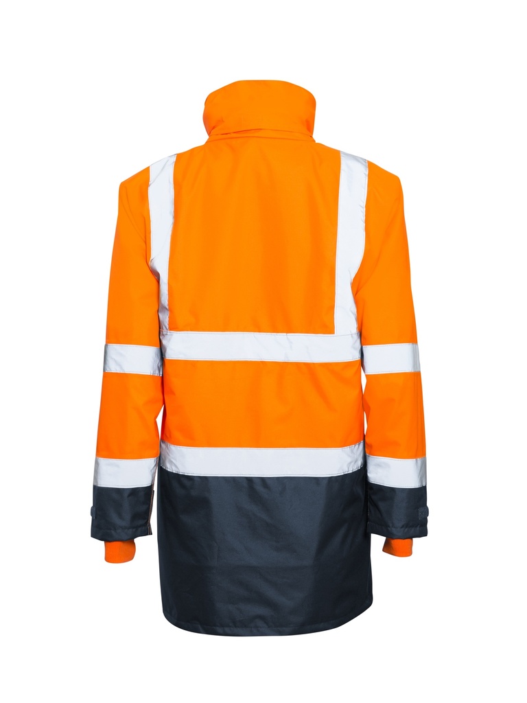 REFLECT HV 5IN1 Parka Orange/Navy | ACTIVE GEAR